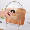 Portable Stainless Steel Cutting Board Holder Multi-layer Rustproof Chopping Board Organizer Space Saving Pot Lid Stand