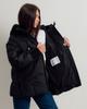 Winter Jacket Clasna 25667 S Black