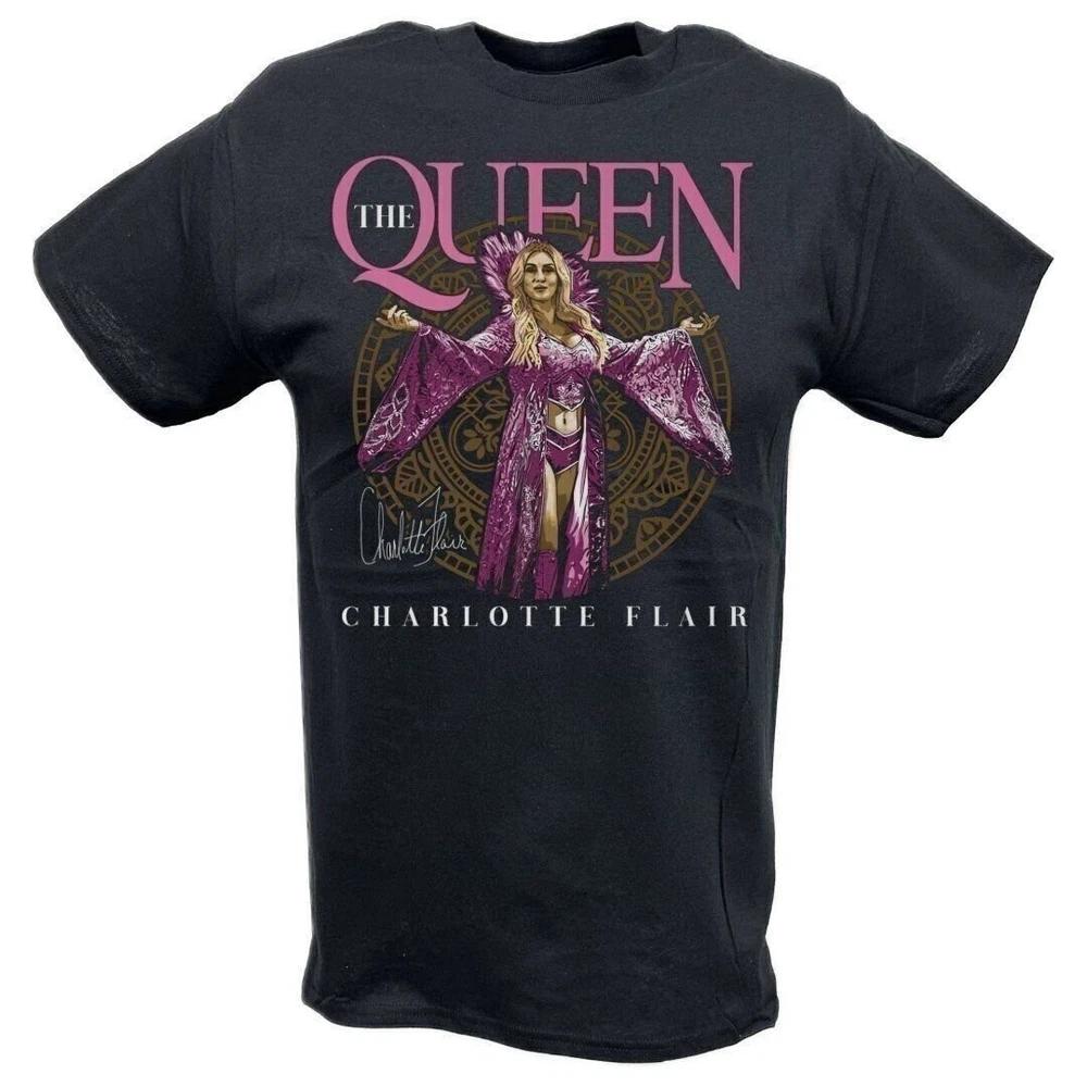 Charlotte Flair The Queen Black Tshirt S