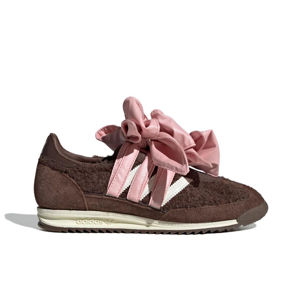 Caroline Hu X Adidas  SL72 OG Brown Wonder Mauve Women Sneakers Ivory JH7341