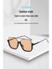 TY822 Korean Style Anti-Glare Half-Frame Sunglasses for Trendy Street Style Look