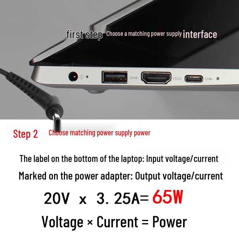 Lenovo 65W 20V 3.25A Original Laptop AC Adapter