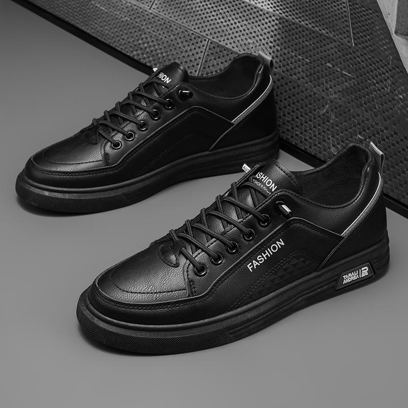 Fashion Trendy Versatile Cloth Shoes Mens Spring New Breathable White Shoes Mens Sports and Leisure Board Shoes Trendy Shoes
