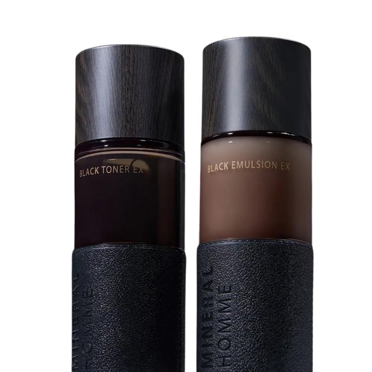 

[THE SAEM] Mineral Homme Black EX 2-Piece Set Men’s Skincare Set