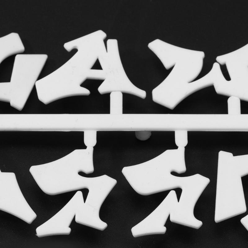 2 Sheets Halloween Letters for Felts Letter Board Message Board Letterboard Plastic Letters for Festival Decorations