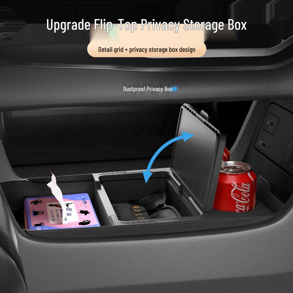 Fits 26 AION i60 Models: Center Console & Glasses Organizer for Car Accessories