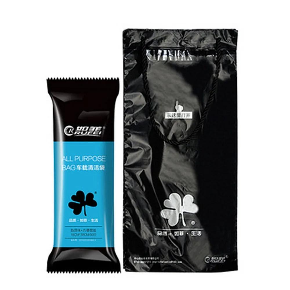 50 szt./opak. Jednorazowa torba na śmieci do samochodu Torba na śmieci Przyklejana Torba na śmieci Przenośna Wisząca na oparciu siedzenia samochodowego Samochód Dom