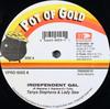 12inch Record TANYA STEPHENSLADY SAW GHOST  Independent Gal  Little Miss Cutie VPRD6053 POT OF GOLD US Reggae Ska  Dub