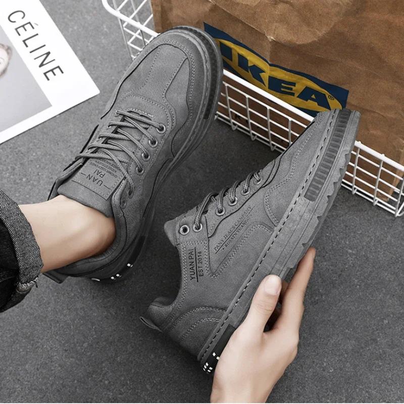 Fashion New Men's Casual Shoes Trendy Men's Sneakers Comfortable Walking Shoes for Men 2024 Breathable Male Platform Shoes Tenis Hombres