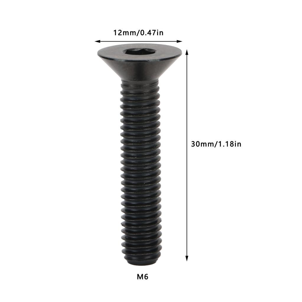   Headset Stem Top   Fixing   M6x30mm Bike Stem   Screw   Alloy for Bike Repair