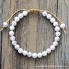 Simple Natural Stone Handmade Beaded Bracelet Couple Bracelet Popular Jewelry