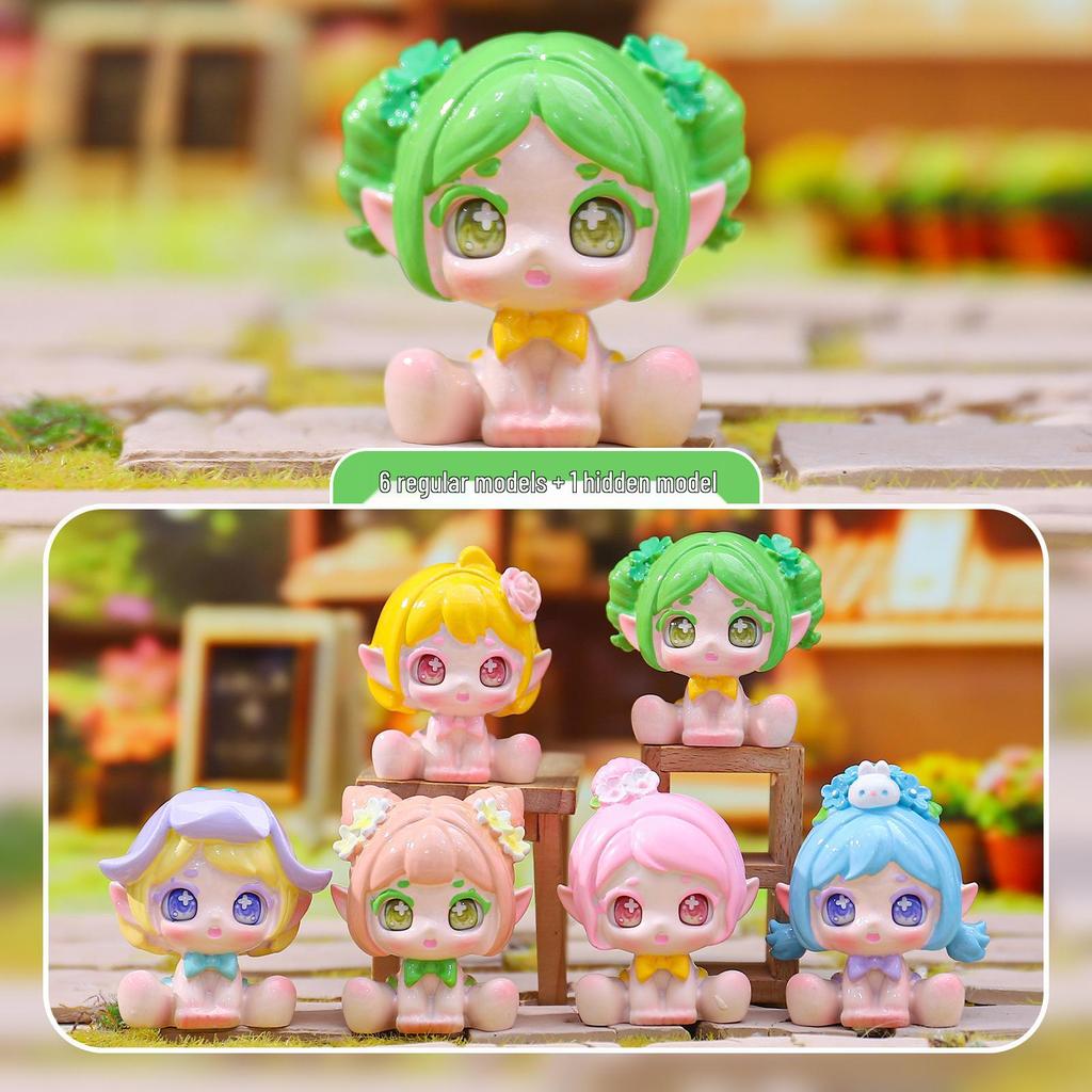 Guochao Hanfu Mädchen Figur: Frühlingsbrise Blind Box Sammlerstück – verträumte Dekoration & Geschenk