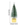 1Pc Night Light New Year Party Christmas Tree Mini Colorful Luminous Xmas Tree DIY Home Decor Candle Lamps Ornaments LED