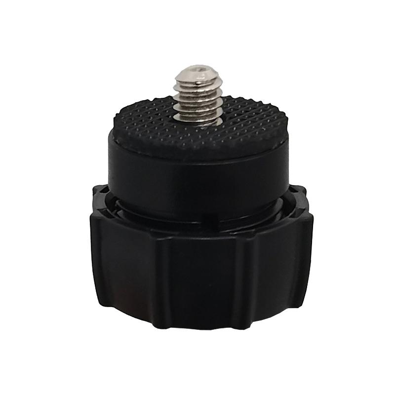 

1/4 винт на 17 мм шаровая головка крепление интерфейс пластиковый шарнир адаптер для телефона камера автомобиль крепление штативы мониторы GPS кронштейн чёрный