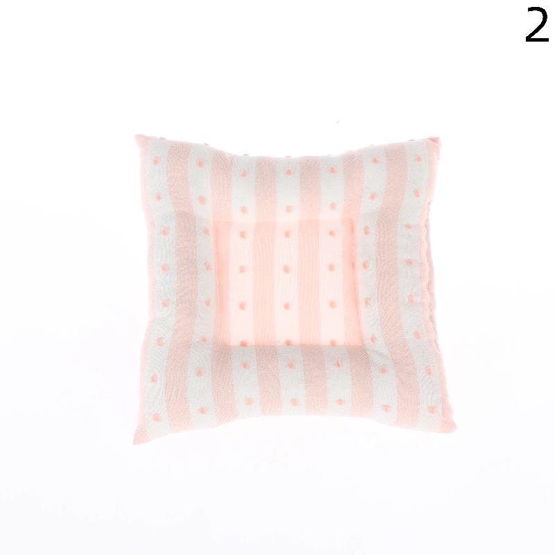 Stripes Polka Dot Coasters Portable Square Cotton Cloth Insulation Pad Soft Hanging Drink Coasters Photography Props
