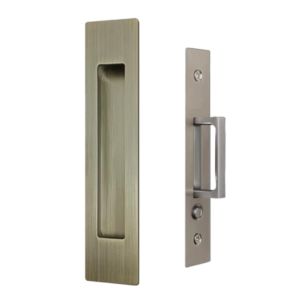 Edge Pull Handle Recessed Finger Pull Daily Use Reliability Easy Installation Functional Grip Hassle-free Setup For Barn Doors