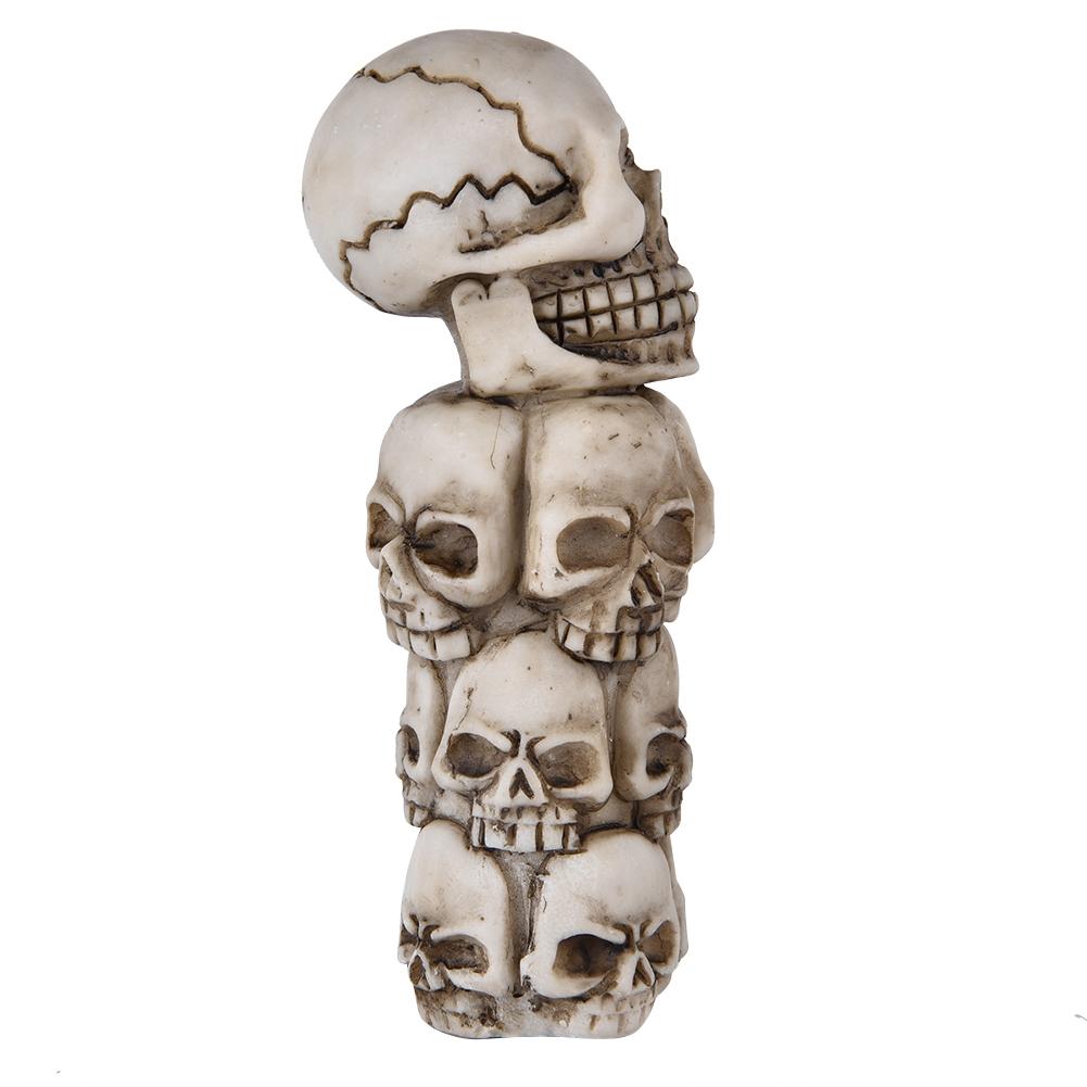 Skeleton Skull Head Many Faces Car Manual Gear Shift Knob Stick Lever Shifter Universal