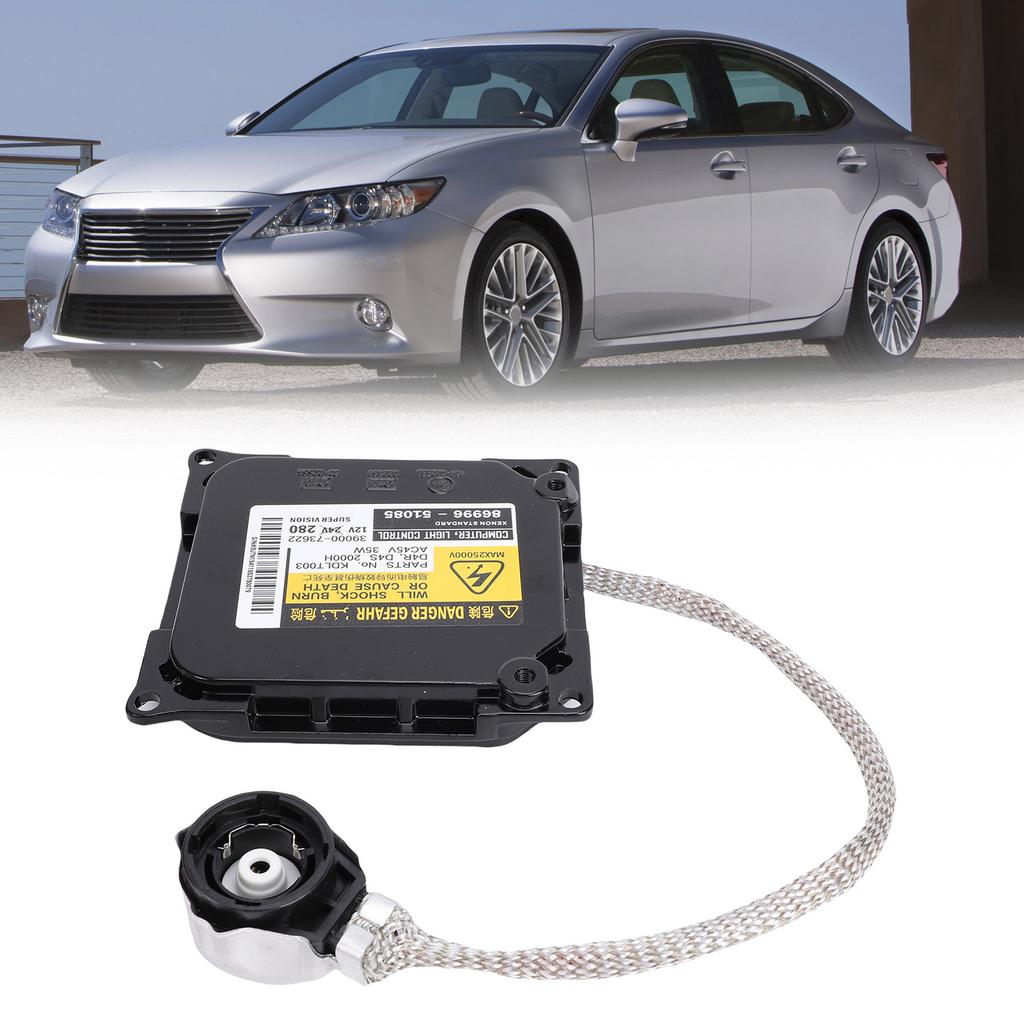   Headlight Ballast Control Unit Module 86996-51085 Replacement for ES300h SC430 IS250 IS350 IS-F LS460 LS460L LS600h