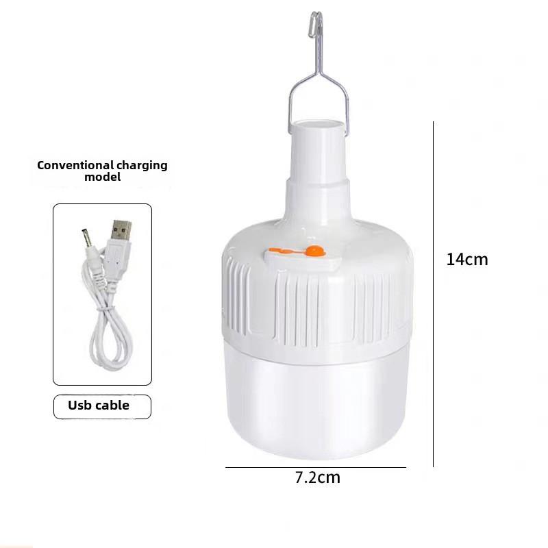 Solar Charging Remote Control Led Super Bright Power Failure Energy Saving Emergency Light Bulb
