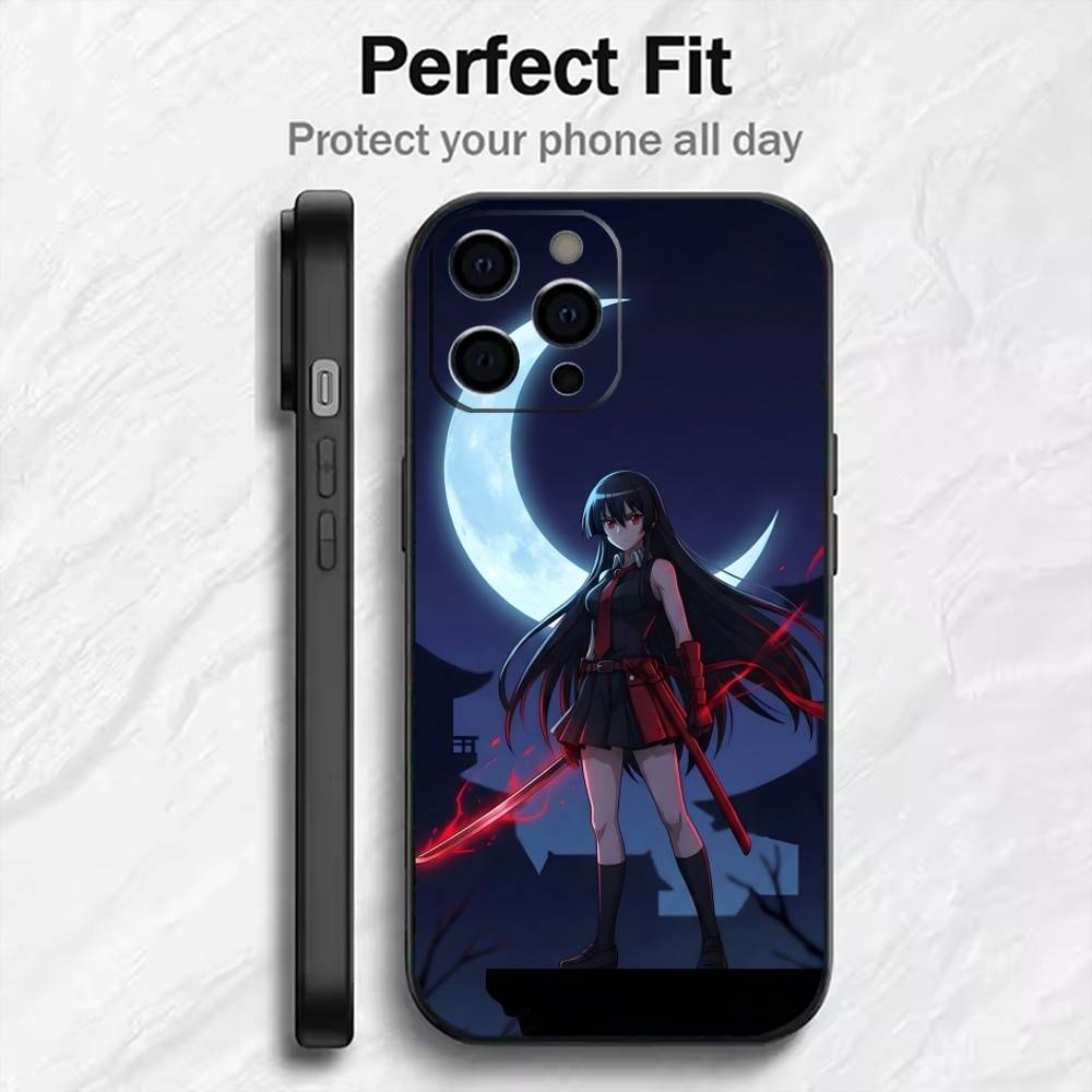 

Красный Глаз A-Akame Из AGK Чехол для Телефона Для iPhone17,16,15,14,13,12 Plus,Max Мягкий Силиконовый Черный Чехол iPhone16plus