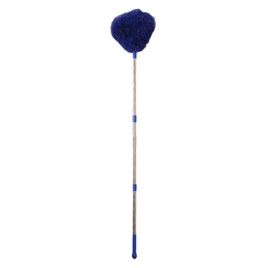 Ceiling Fan Cleaning Brush with Triangular Notch Design Extendable Pole Fan Blade Cleaner Kitchen Bathroom Hotel Dormitory Cleaner