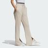 Adidas Fustl Solid Color Comfortable Fashion Simple Slim Fit Lace-Up Casual Pants Women Pants Phosphor-Brown JW1970