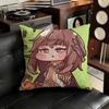 Cute Game TTrickcal Anime Pillow Case Antidustmite Pillowcase Invisible zipper silky short plush Sofa cushion cover