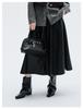 Women's Spring A-line Elastic Waist Casual Half Skirt - Slimming, Versatile, and Flaw-Hiding for Commute Wear