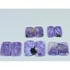 17-21MM Natural Purple Charoite Matched Pair Loose Gemstone 5 Pair Lot C-954