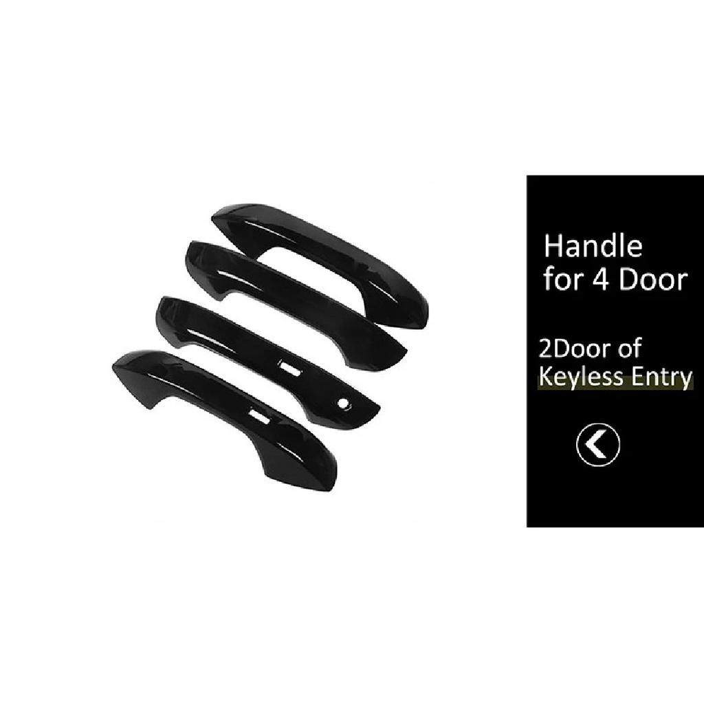 Car Handle Cover for Volkswagen VW Golf 8 Mk8 2020 2021 2022 Gloss Black Smart  Sticker Trim Car Protective Film Accessories