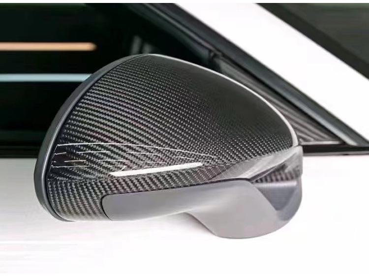 Porsche 911/991.2 GT2/3 Dry Carbon Fiber Replacement Rearview Mirror Cover