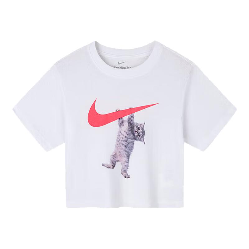NIKE Girls' Soft Comfort Short Sleeve T-Shirt