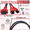 Ecocstm 12+8 Pin Connector To OBD2 Adapter, Secutiry Gateway Bypass Cable