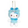 Sanrio Characters Hello Kitty MC Collection Tiny Chum Transformation Blue Plush Mascot 11 Cm (Approx. Tall)