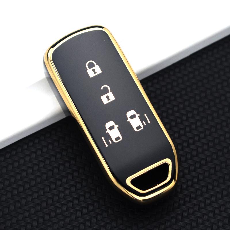 2/4 Buttons New TPU Remote Shell Fob For Honda New Nbox N-One Custom JF3 / JF4 N-BOX JF1 / JF2 N-BOX+ Plus N Wagon Car Key Case Cover