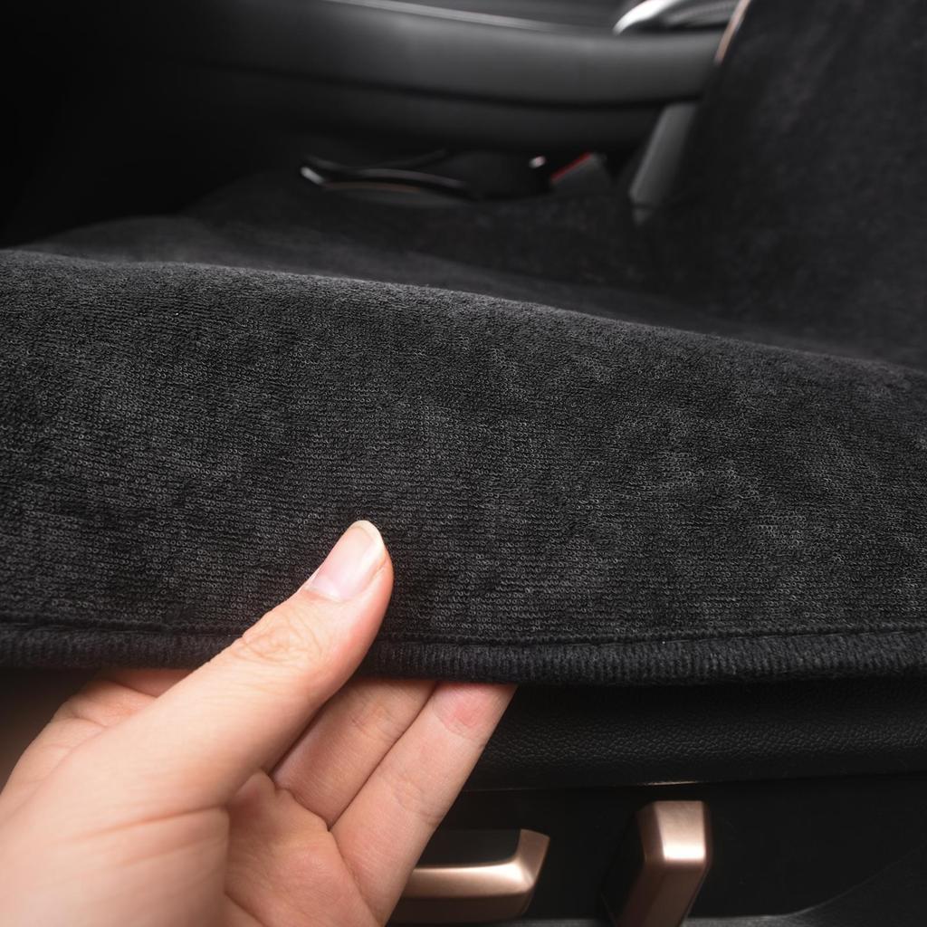 Vollständig sert-schwarze Autositzbezüge, geeignet für Familienlimousinen, universelle Sitzschoner, ideal für Haustierreisen, langlebige Autoabdeckungen