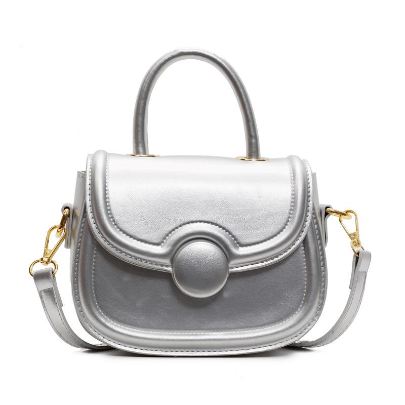 Trendy New French Casual Niche Simple Style Saddle Bag Versatile Commuting Temperament Advanced Sense Portable Messenger Bag