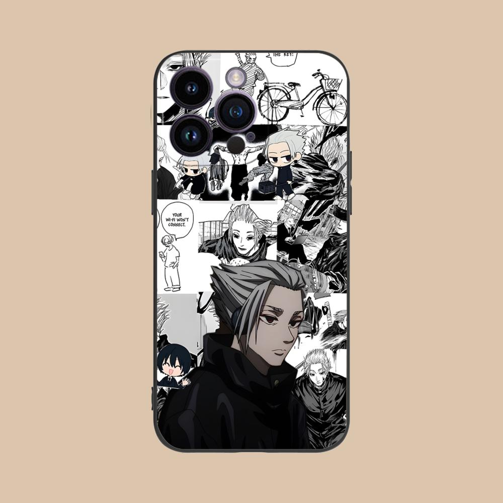 

Sakamoto Days Gaku Phone Case for iPhone 17 16 15 14 13 12 11 X XR XS 8 7 Air Pro Max Plus Mini Colorful Cover Cover Luxury iPhone 7 Plus
