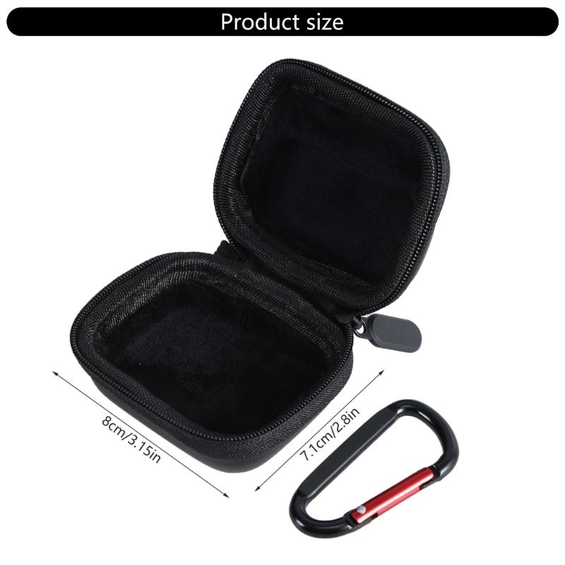 Portable Shockproof Storage Case Waterproof Carrying Bag for GO 3/3S Camera with Carabiner Clip