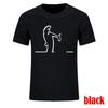 Zomer T-shirts voor Heren Balum La Linea Grappig Grafisch T-shirt Katoen Comfortabel Premium Camisetas