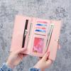 Women's Long Tri-fold Wallet and Coin Purse with Multi-card Slots and Large Capacity