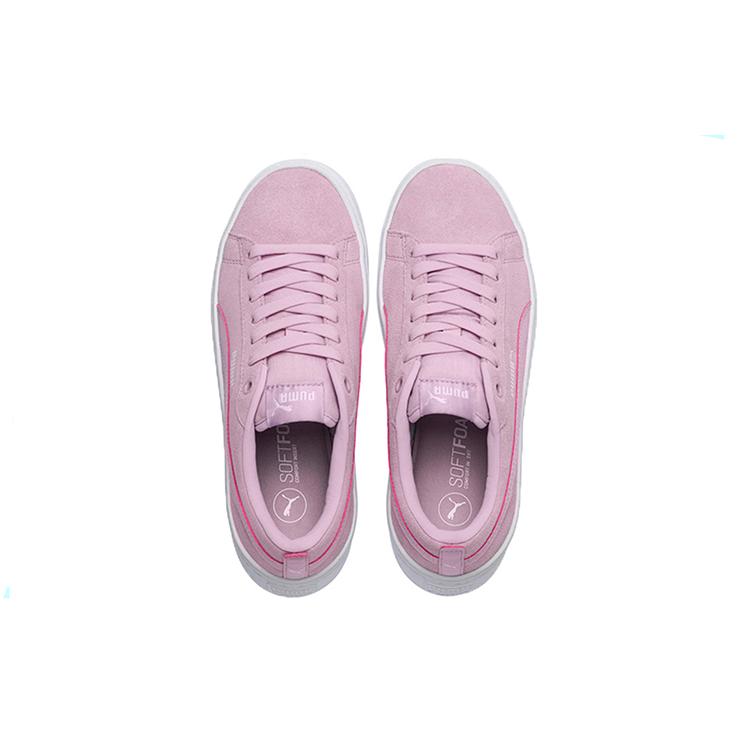 PUMA Smash Platform Sd 'Pink' Women's (Unisex) Skate Shoes 366488 06