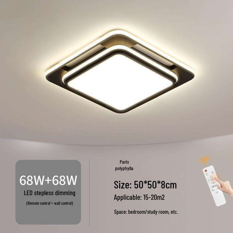 2024 LED Ceiling Light: Modern Minimalist Round Fixture for Bedroom, Living Room, Aisle, Corridor, and Balcony