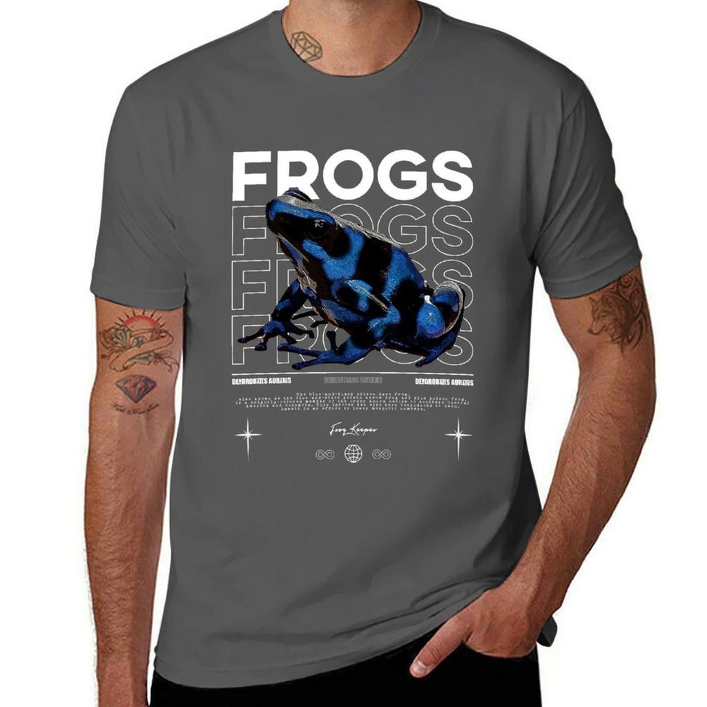 Dendrobatidae Aratus Dart Frog Streetwear Frog Keeper Tshirt Basic Regular Fit Casual Tshirt