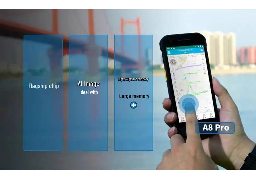 A8Pro/A8 Outdoor GPS & BeiDou Navigation Device for Surveying and Acreage Measurement