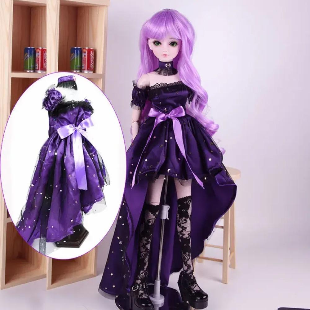60cm Handmade Toy Dress Clothes Set for 1/3 23inch BJD Doll Accessory Collection
