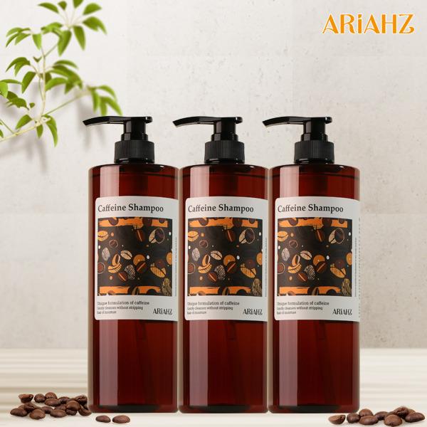 ARIAHZ Caffeine Bulk Shampoo 1000ml x 3