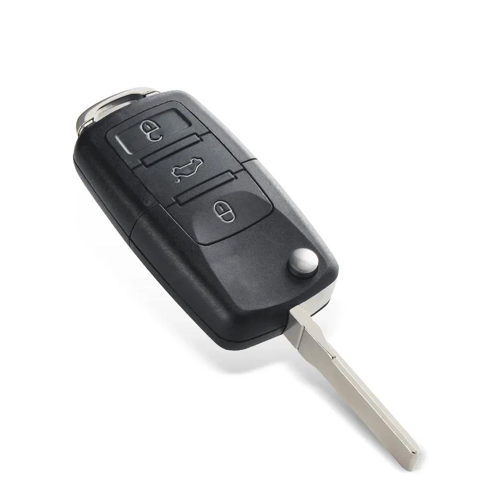 2/3/4 Tasten Klappbare Auto-Fernbedienung Flip Key Schale Hülle Fob Für VW Passat Polo Golf Touran Bora Ibiza Leon Octavia Fabia2028