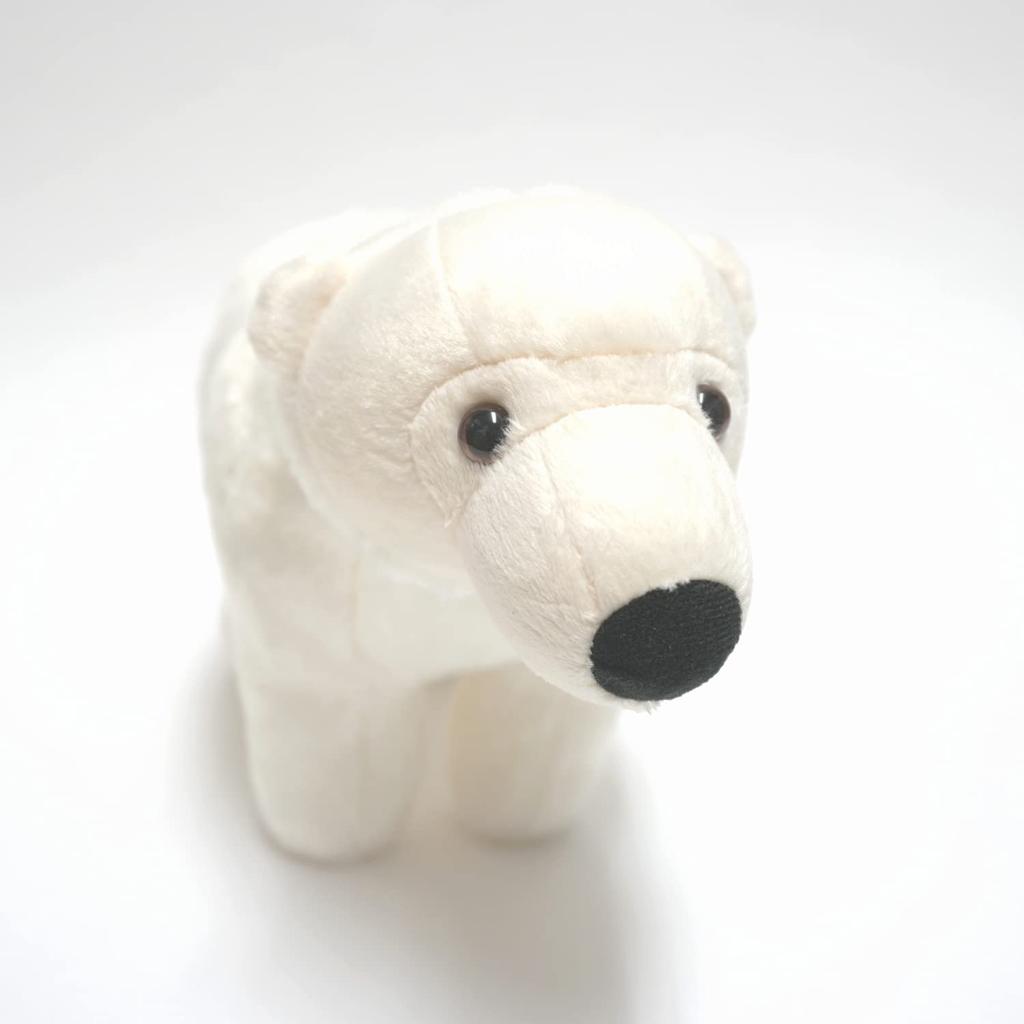 Exciting Illustrated Guide Land Creatures Edition Animal Plush Toy - (Polar Bear)
