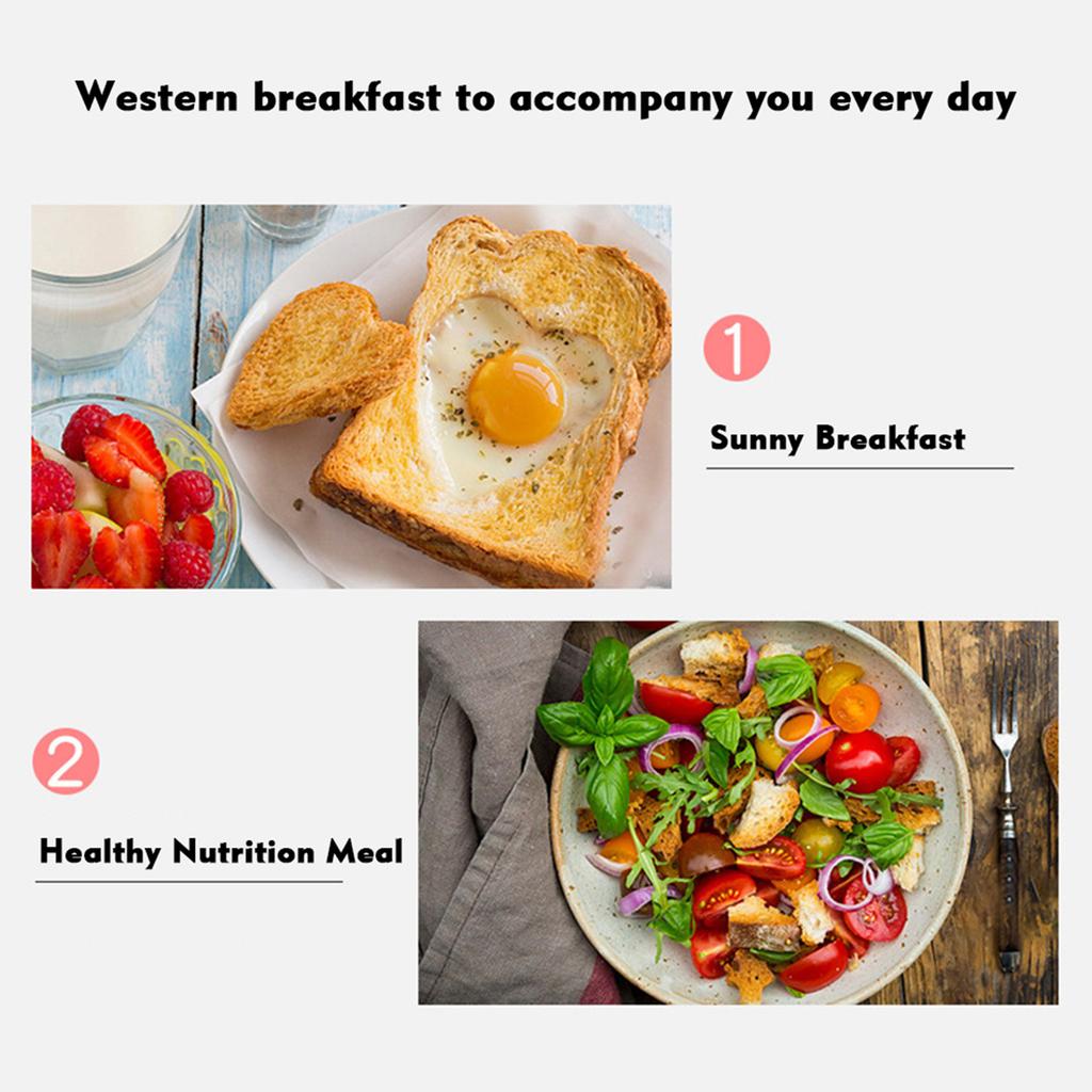 Chléb Elektrický stroj na pečení chleba Stroj 2 k snídani Ohřev Kuchyně